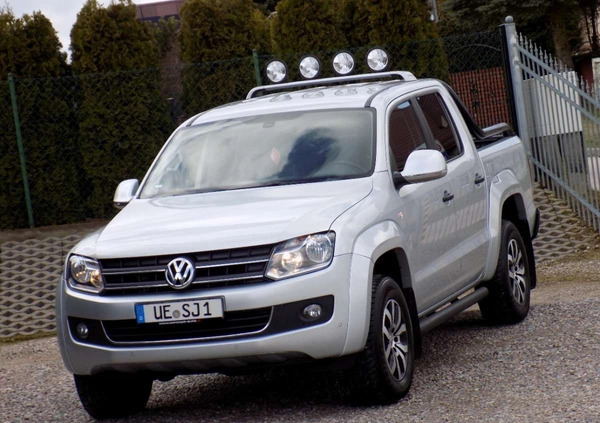 Volkswagen Amarok cena 89999 przebieg: 169999, rok produkcji 2016 z Ciężkowice małe 529